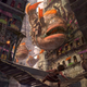 Illustration for article titled Concept Art Writing Prompt: Flight of the Fish Airships